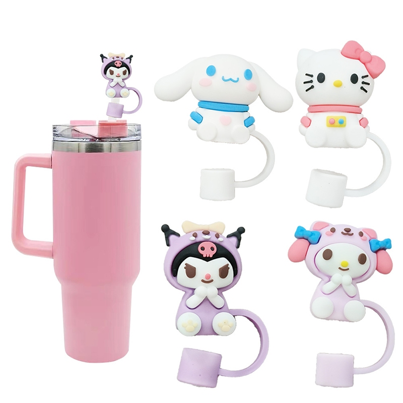 Jual Silikon Penutup Sedotan Sanrio 10mm/ Penutup motif karakter imut ...