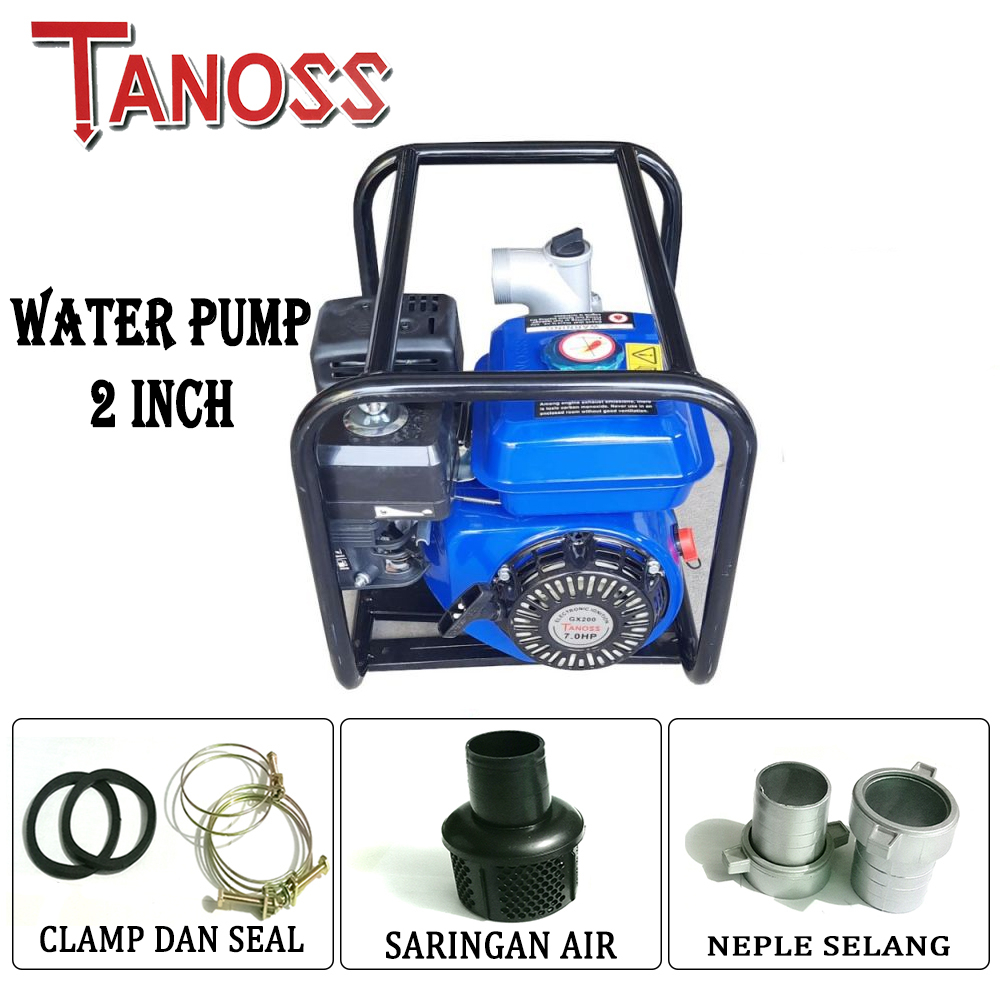 Jual TANOSS 2 Inch Water Pump WP20 Pompa Air Sawah Portable Mesin Alkon