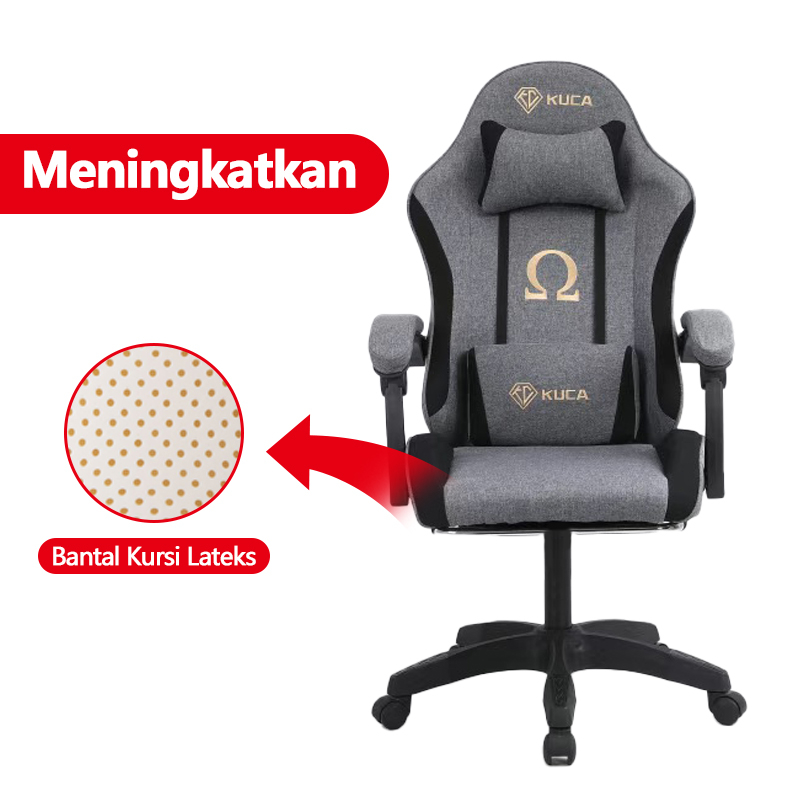 Jual Kuca Kursi Gaming Katun Dan Linen Bernapas Kursi Kantor Kursi