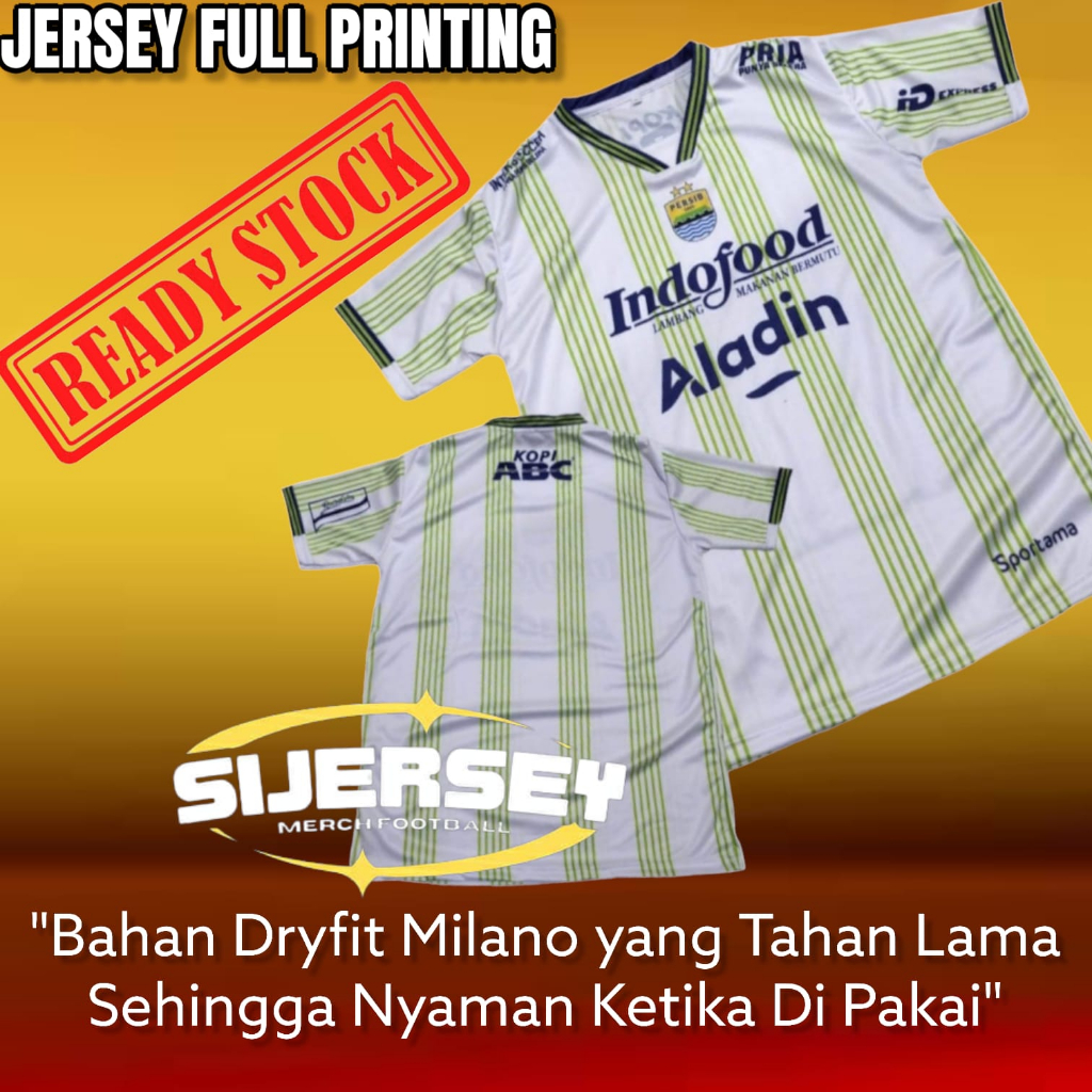 Jual Jersey Persib Bandung Away Printing | Shopee Indonesia