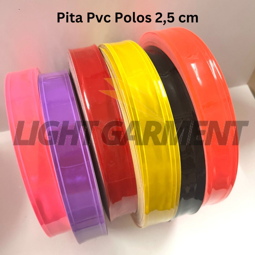 Jual Pita Scotchlite Skotlet Scotlight PVC Reflektif 2,5cm per 1 Meter ...