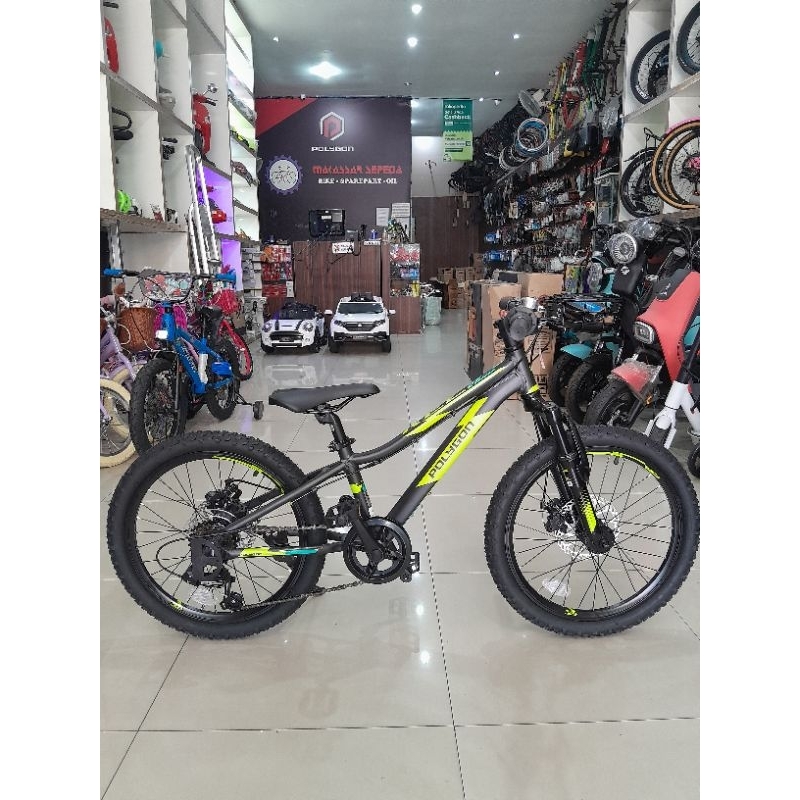 Jual SEPEDA MTB JUNIOR POLYGON RELIC 20 ALLOY 7 SPEED DISCBRAKE ...