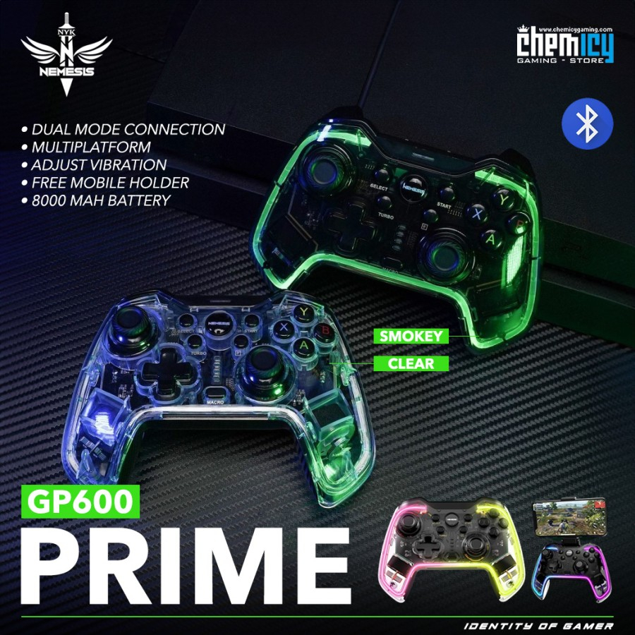 Jual NYK GP600 / GP-600 Prime RGB Gaming Controller / Joystick ...