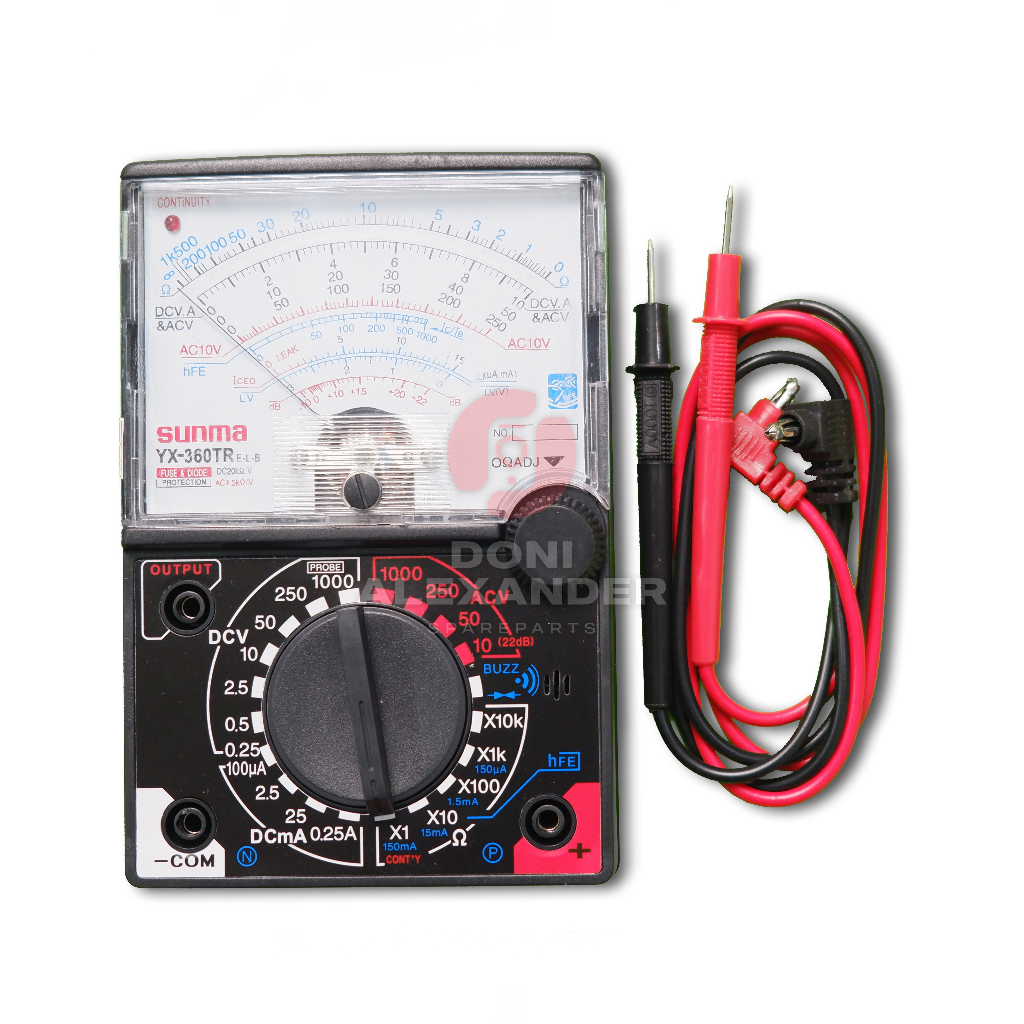Jual MULTITESTER ANALOG SUNMA YX360TR | Shopee Indonesia
