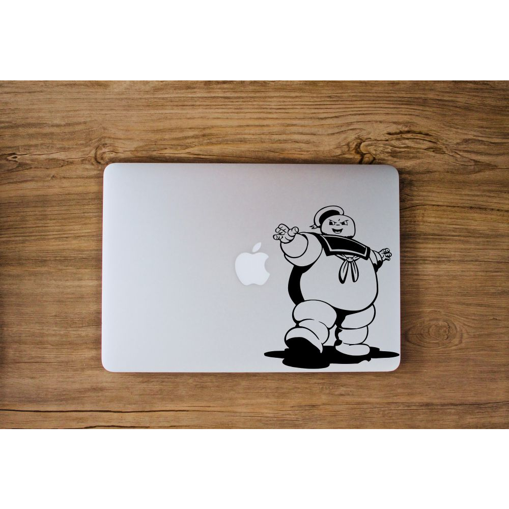 Jual Stiker Decal Ghostbusters Stay Puft Marshmallow Man Laptop