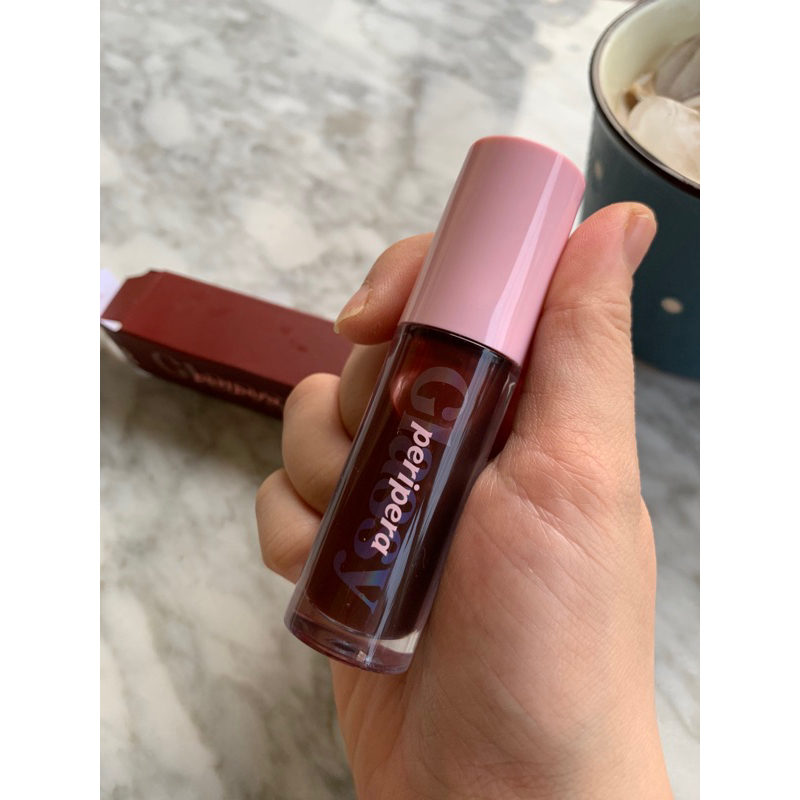 Jual PreLoved Peripera Ink Glasting Lip Gloss 06 Made It (dupe black