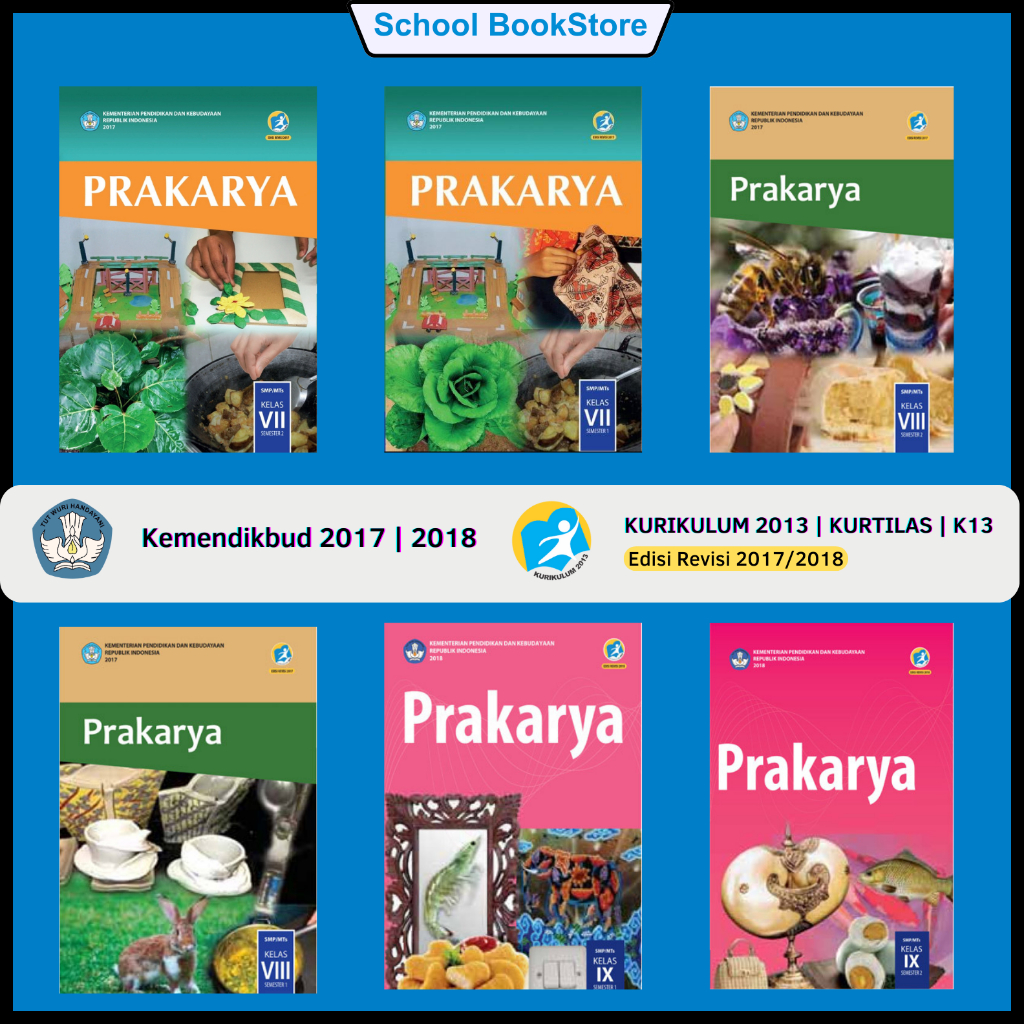 Jual Buku Prakarya Kelas 7 8 9 Smp Mts Kurikulum 2013 Edisi Revisi 2017