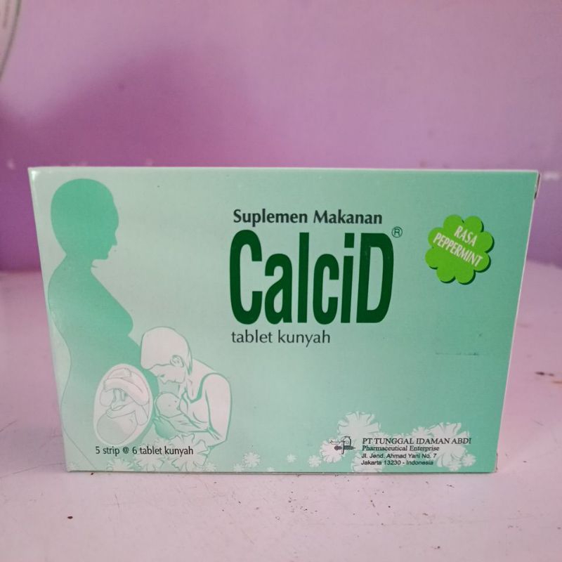 Jual CALCID (KALSIUM UNTUK IBU HAMIL DAN MENYUSUI) | Shopee Indonesia