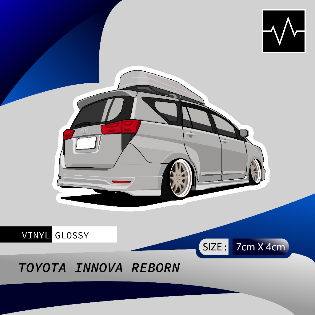 Jual Stiker Sticker Mobil Jdm Toyota Kijang Innova Vinyl Glossy Shopee Indonesia