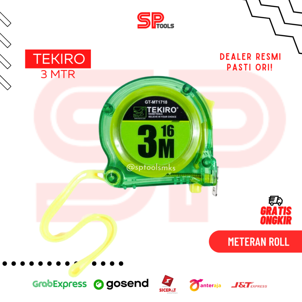 Jual METERAN ROL 3 METER / METER ROLL 3M 3METER TRANSPARANT TEKIRO GT ...
