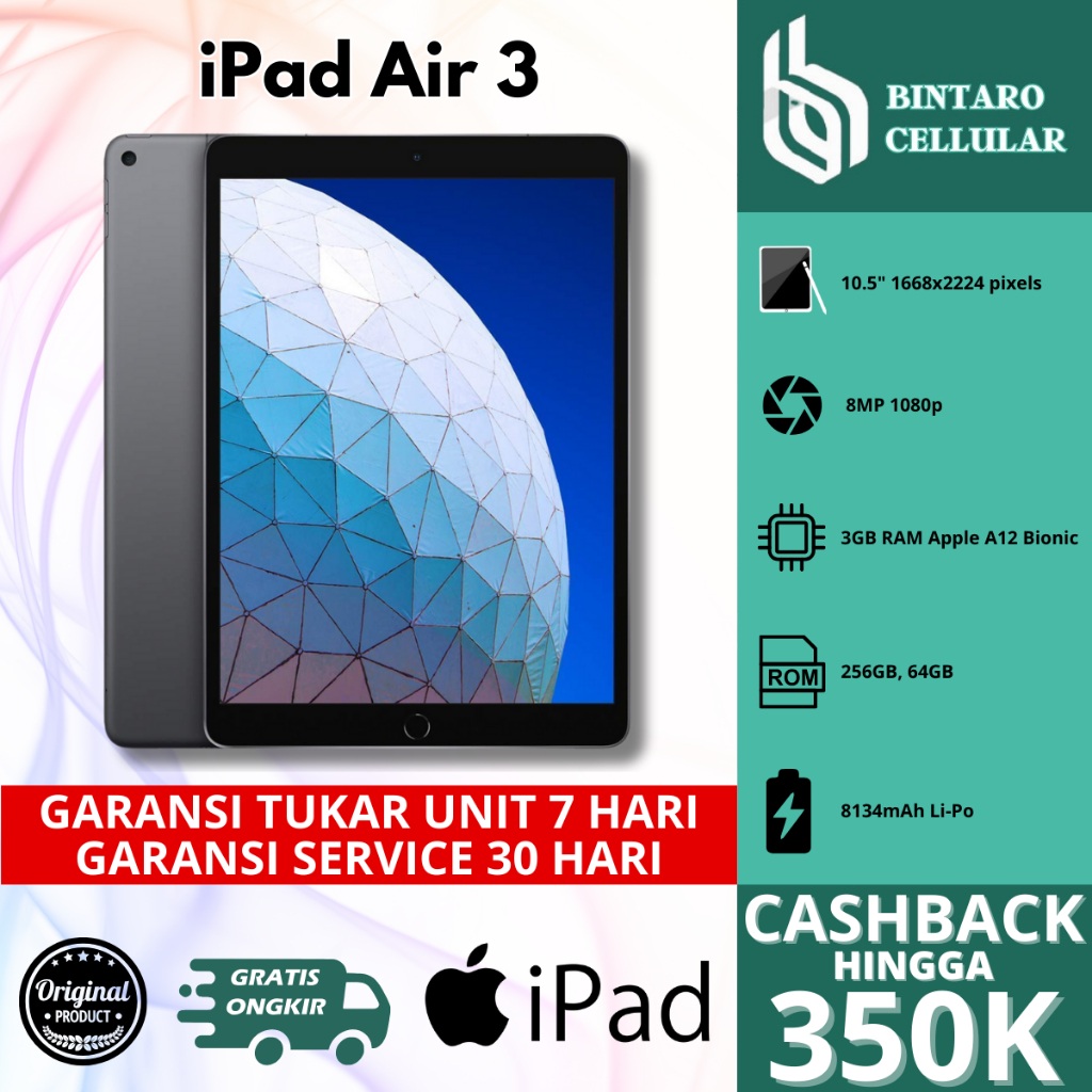 Jual IPad Air 3 Terlengkap & Harga Terbaru Desember 2023 | Shopee