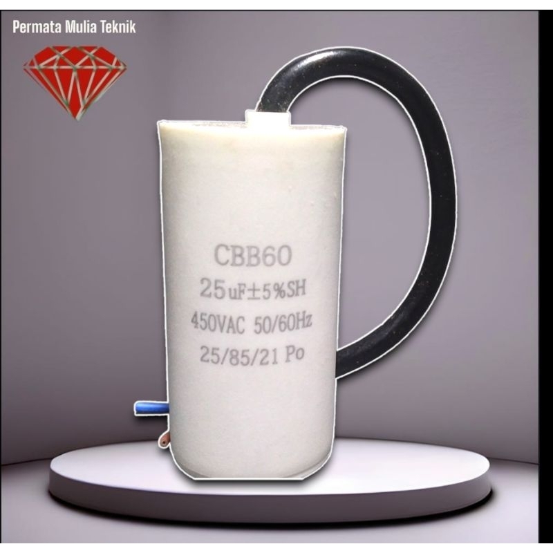 CBB60 AC Condensateur 25uF 450V Condensateurs De D&eacute;marrage Moteur Volet Roulant 25 MFD 450VAC SH