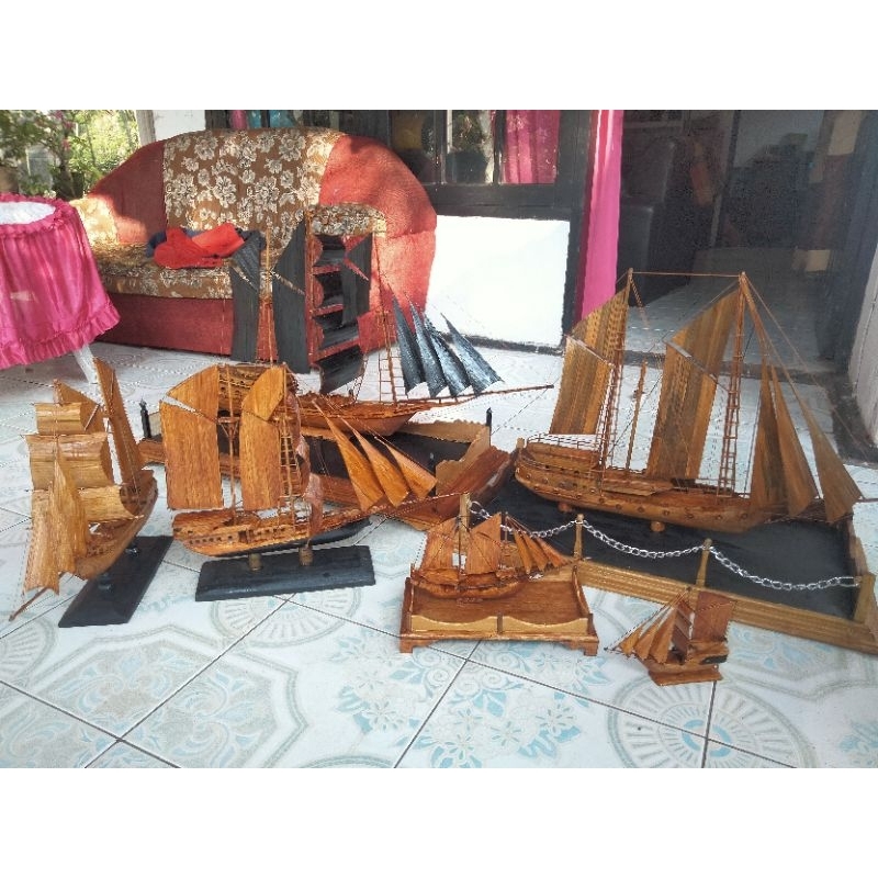 Jual Miniatur Kapal Pinisi Shopee Indonesia 3996