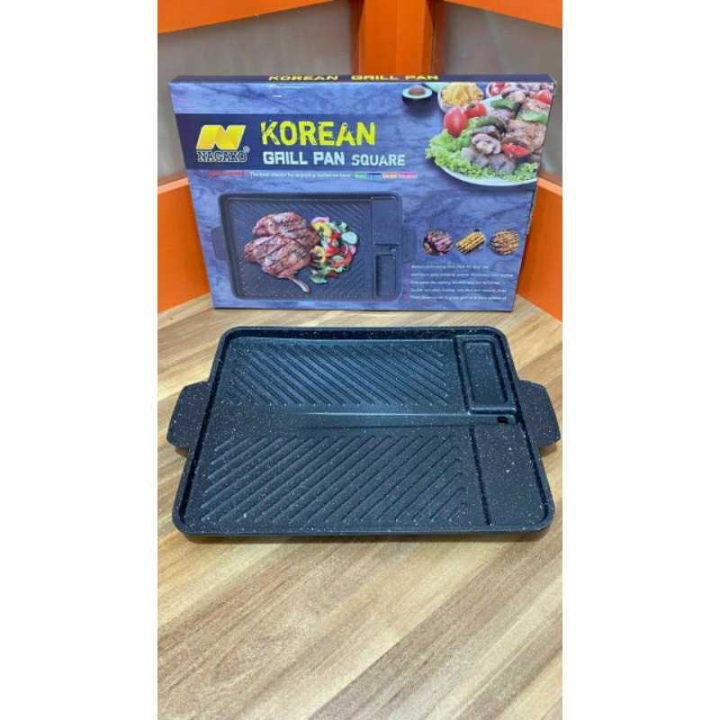Jual Grill Pan Korea ANTI LENGKET ( NAGAKO ) Shopee Indonesia