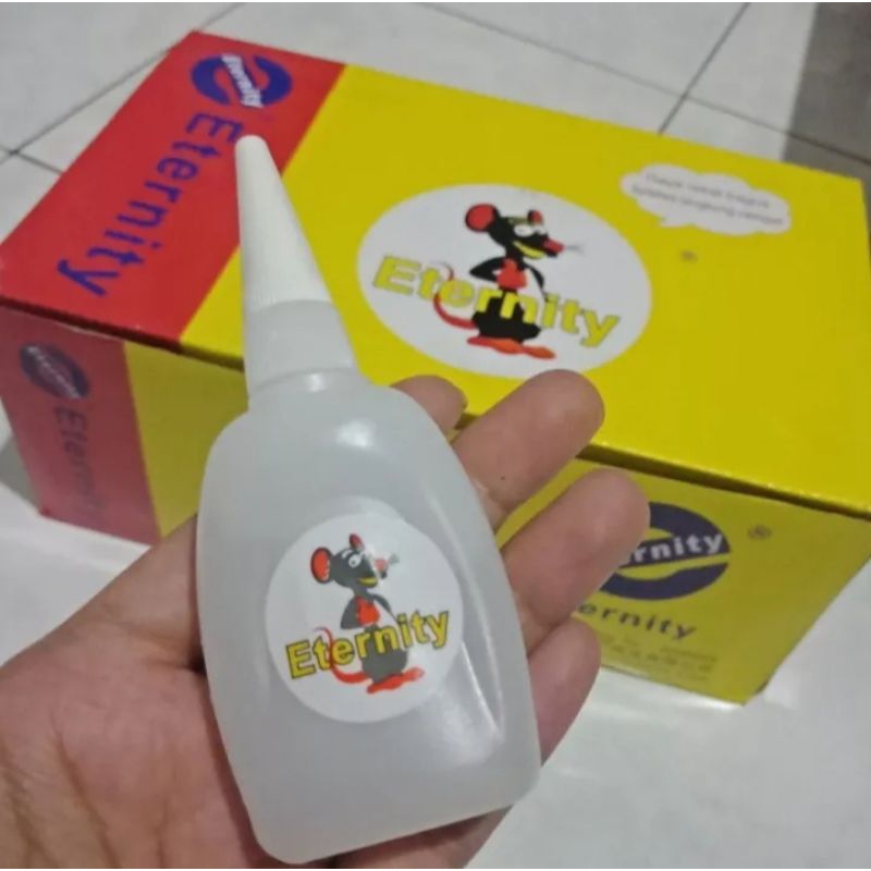 Jual LEM KOREA ETERNITY SUPER JUMBO ASLI / LEM ETERNITY GAMBAR TIKUS