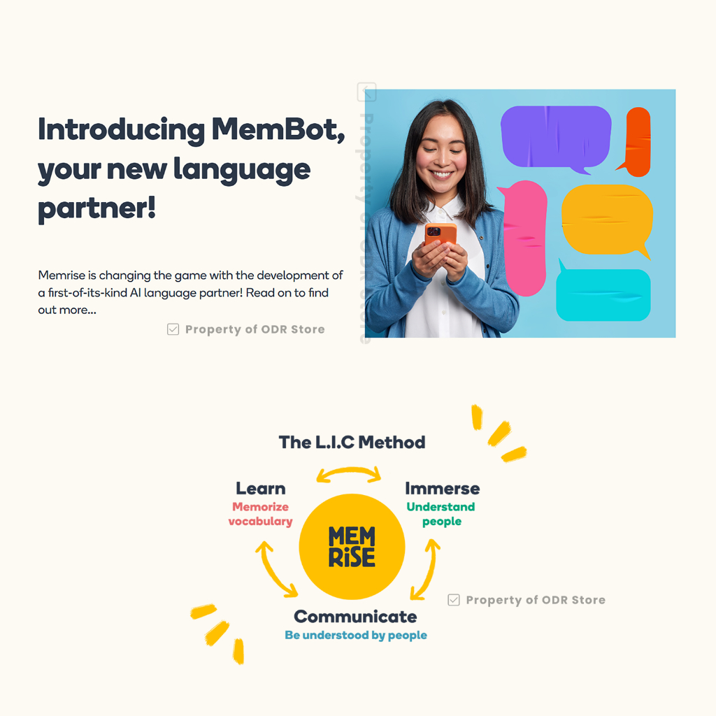 Jual Memrise Belajar Bahasa Dengan GPT Membot AI Language Partner ...