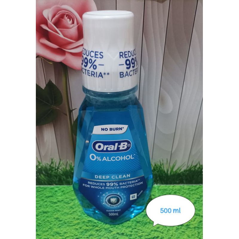 Jual Oral-B Mouthwash 500 Ml | Shopee Indonesia