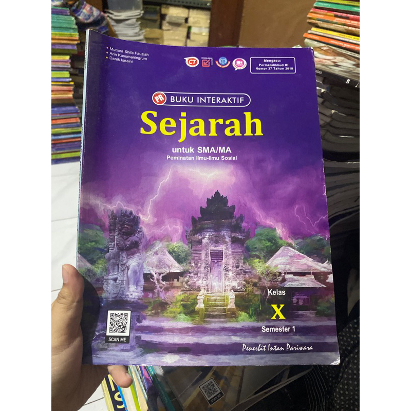 Jual PR Buku Interaktif Sejarah SMA Kelas X Semester 1 | Shopee Indonesia