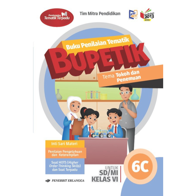 Jual Buku Penilaian Tematik Bupetik Kelas 6 JL 6A 6B 6C 6D 6E 6F 6G 6H ...