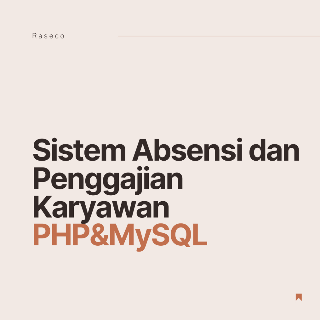 Jual Aplikasi Absensi Karyawan Dan Penggajian Dengan Php Mysql Shopee Indonesia 1159