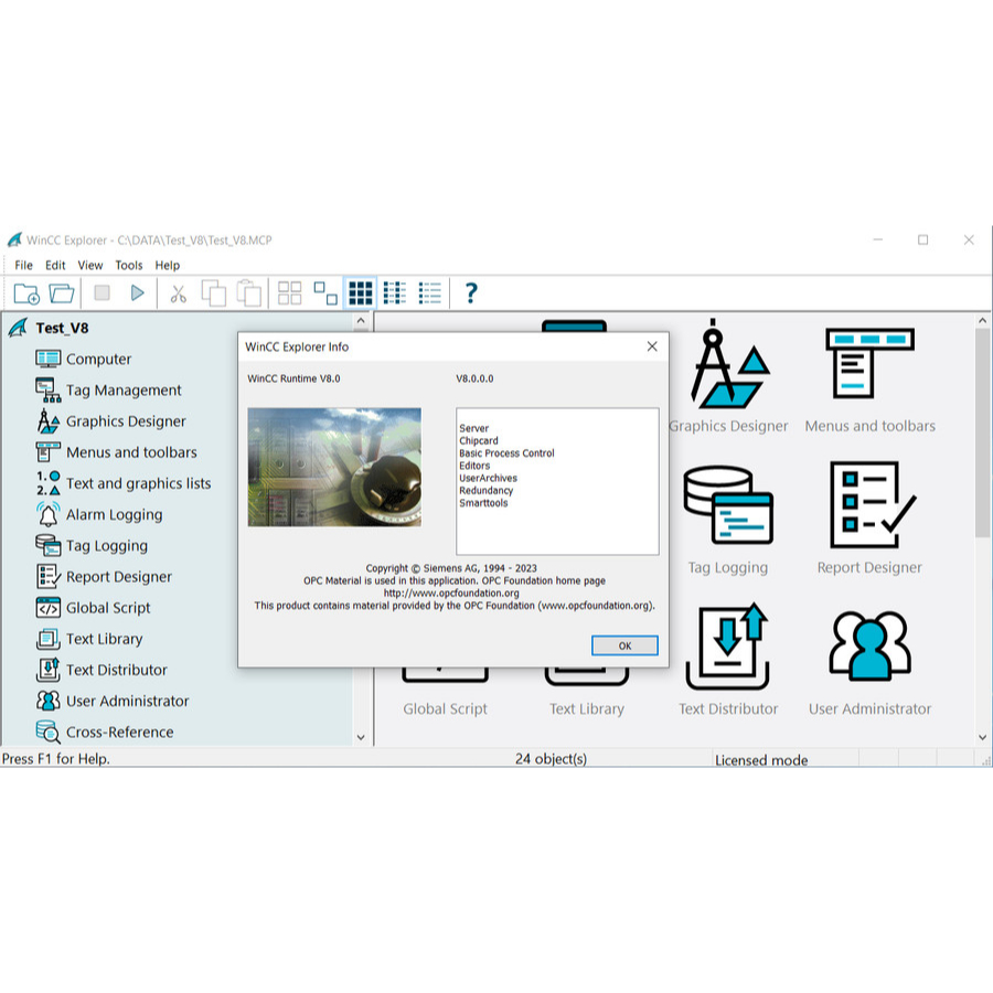 Jual Simatic WinCC V8.0 | Siemens PLC HMI SCADA Software | Shopee Indonesia