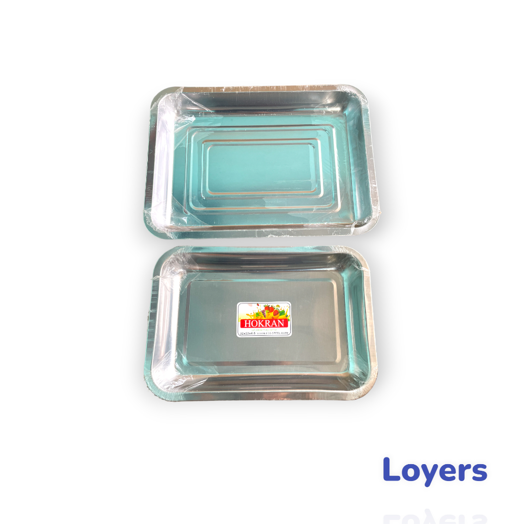 Jual Nampan Stainless Persegi Baki Stainless Baking Tray Stainless