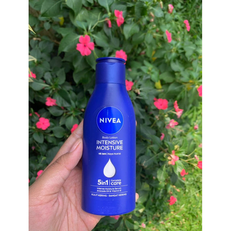 Jual Nivea body lotion intensive moisture 48 jam 5 in care (NEW