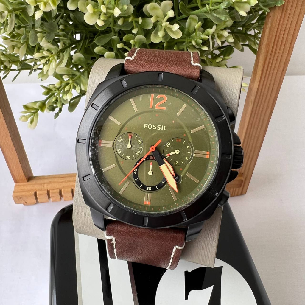 Jual Jam Privateer Green Dial Brown 48MM BQ2760 | Shopee Indonesia