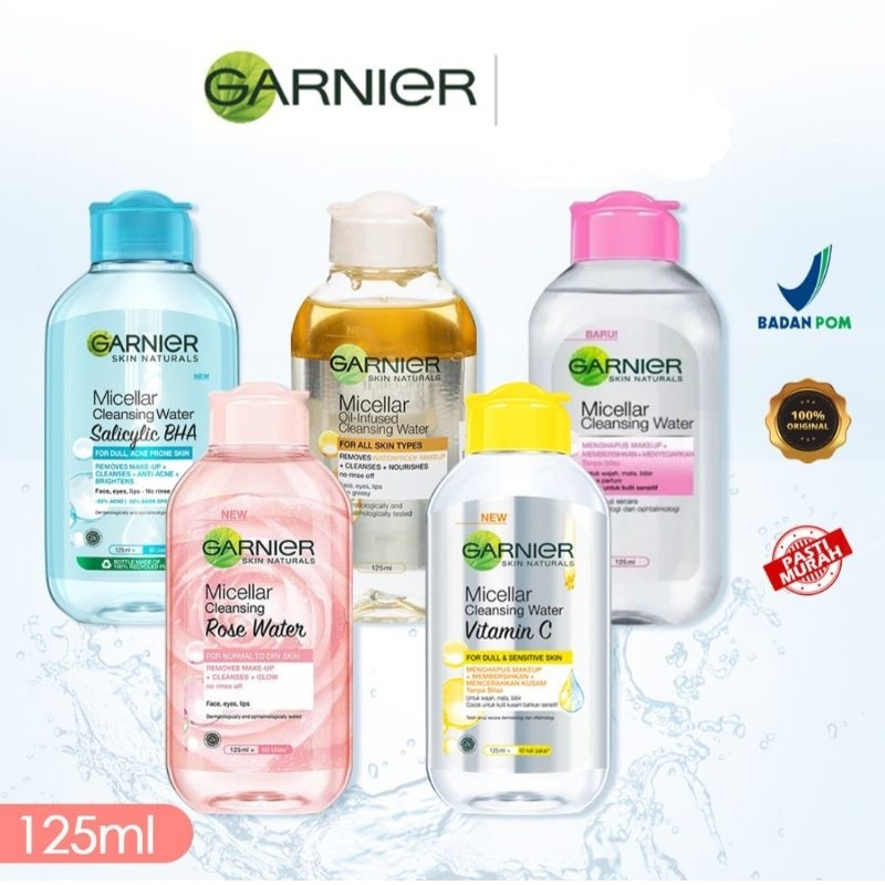 Jual GARNIER MICELLAR WATER 125ML | Shopee Indonesia