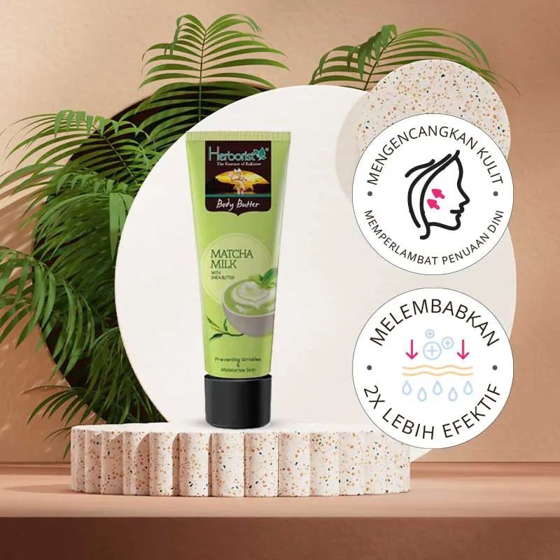 Jual Herborist Butter Matcha Milk Shopee Indonesia