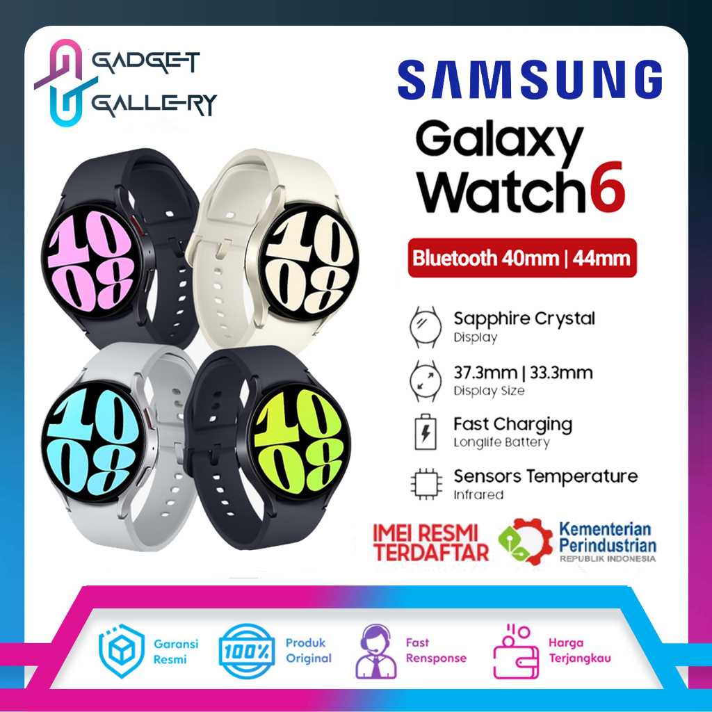 Jual Samsung Galaxy Watch 6 40mm 44mm Bluetooth Original Garansi Resmi Sein Shopee Indonesia