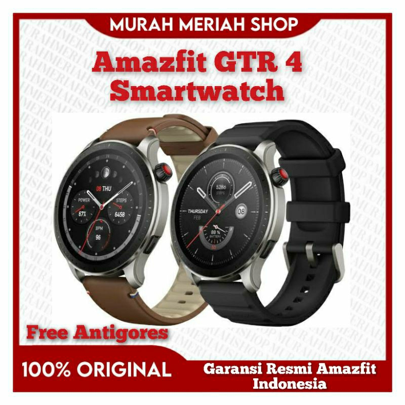 Jual Amazfit GTR 4 Smartwatch Garansi Resmi | Shopee Indonesia