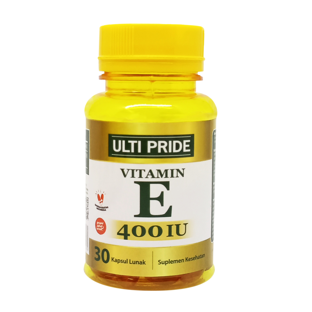 Jual ULTI PRIDE VITAMIN E 400 IU ISI 30 KAPSUL LUNAK Suplemen