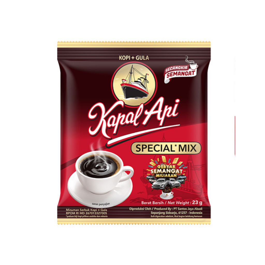 Jual Kopi Kapal Api Special Mix Sachet 23g Shopee Indonesia 3719