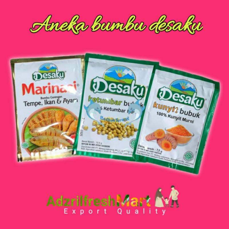 Jual Aneka Bumbu Rempah Instan Desaku 15ggr Shopee Indonesia