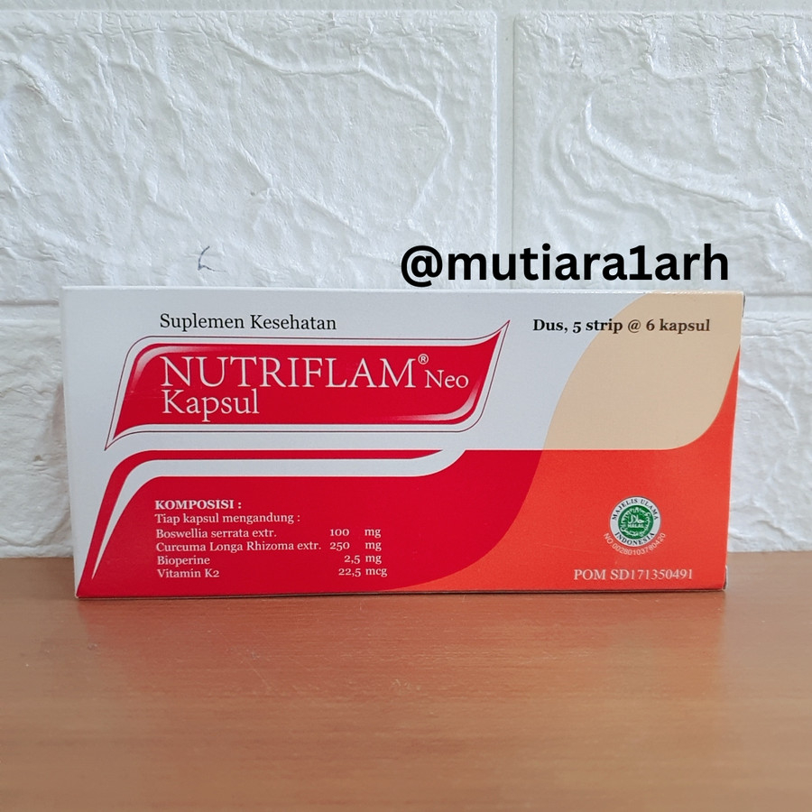 Jual NUTRIFLAM NEO BOX ISI 30 KAPSUL | Shopee Indonesia