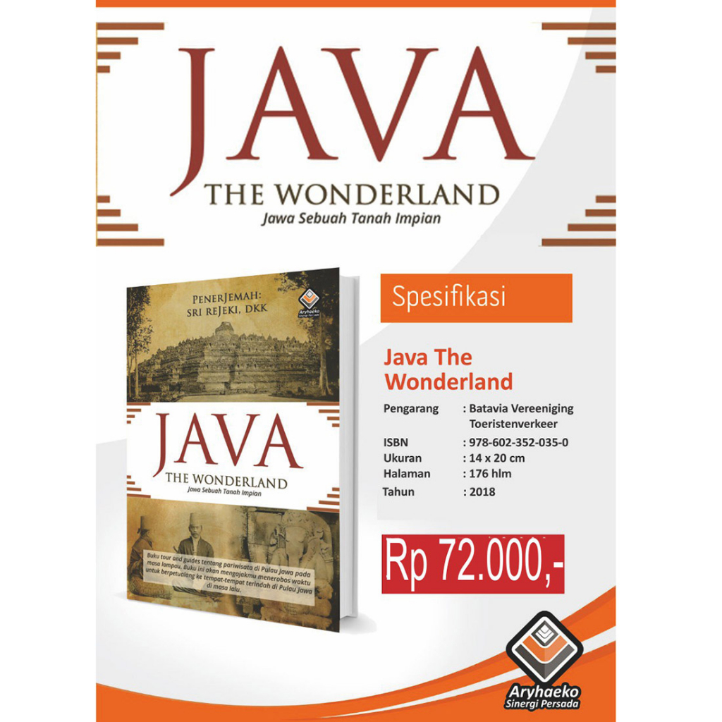 Jual Java The Wonderland (Jawa Sebuah Tanah Impian)/SEJARAH PULAU JAWA ...