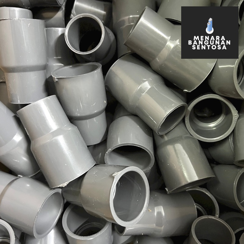 Jual Reducer Sok PVC Jaya TS 1" x 3/4" Inch Fitting Pipa Sock Socket