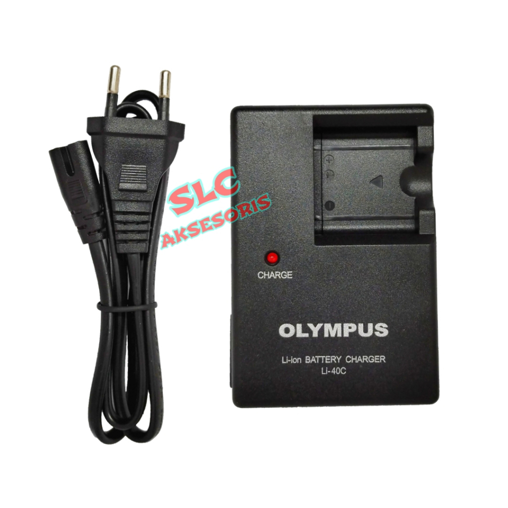 Cargador De Batería De Cámara Li42B Y Cable USB Para Olympus FE