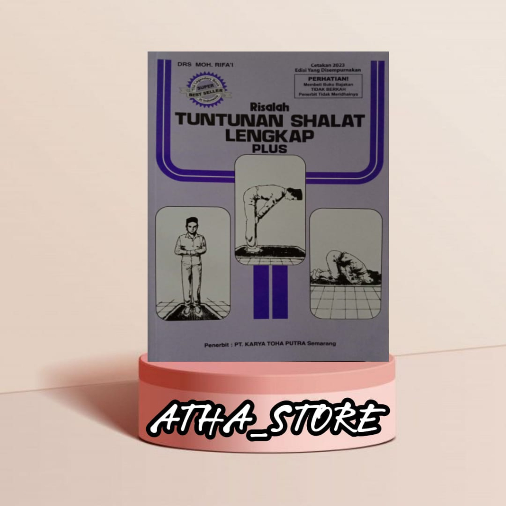 Jual BUKU RISALAH TUNTUNAN SHOLAT LENGKAP PLUS PENERBIT: KARYA TOHA ...