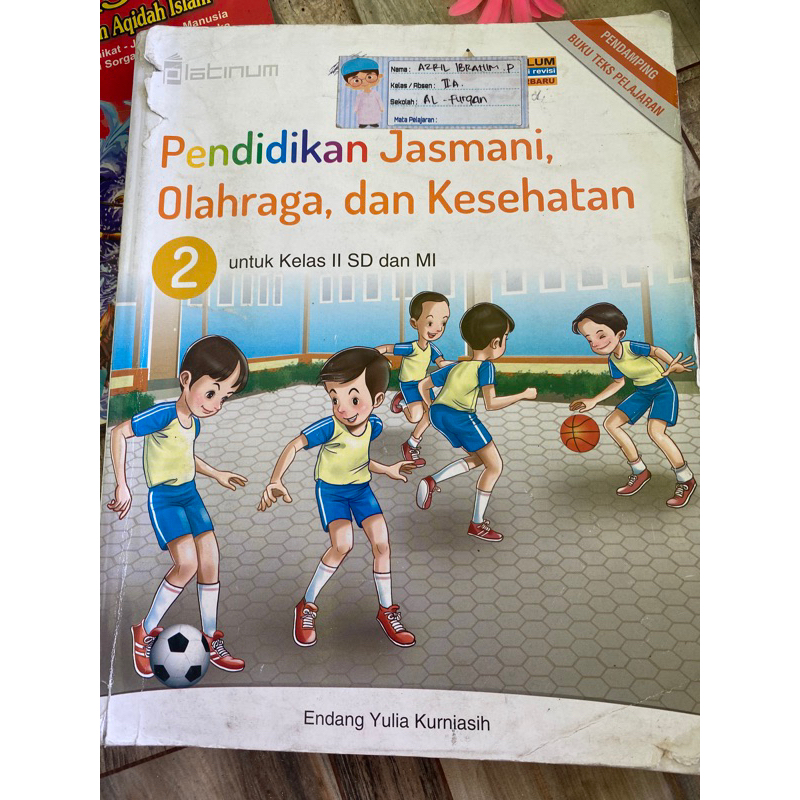 Jual pendidikan jasmani olahraga dan kesehatan kelas 2 sd /mi | Shopee ...