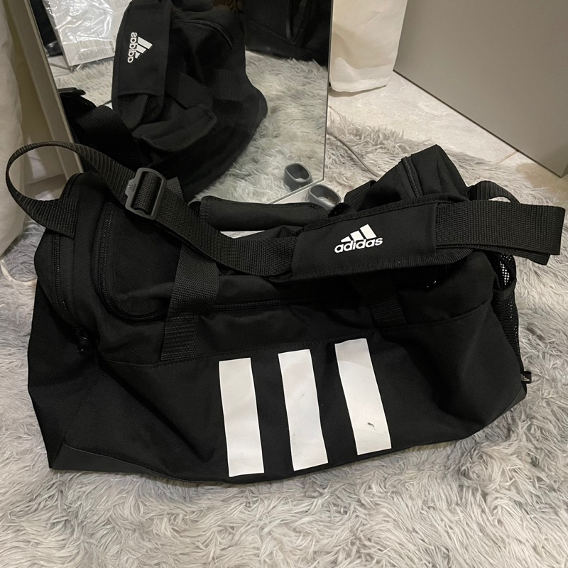 Jual Adidas Essentials 3Stripes Duffel Bag Shopee Indonesia