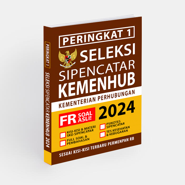 Jual BUKU SELEKSI SIPENCATAR KEMENHUB 2024 - BUKU KEDINASAN 2024 - SOAL ...