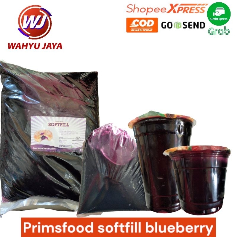 Jual primsfood softfill blueberry 250gram-500gram-1kg | Shopee Indonesia