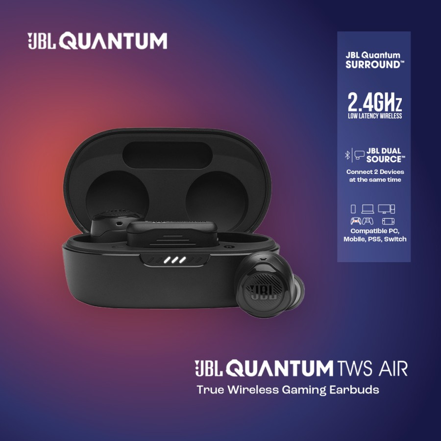 Jual True Wireless JBL Quantum TWS Air With Dual Source | Shopee Indonesia