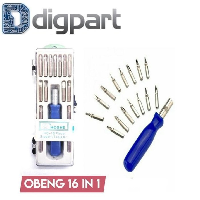 Jual OBENG SET 16 IN 1 MULTIFUNGSI OBENG SERBAGUNA PRAKTIS | Shopee ...