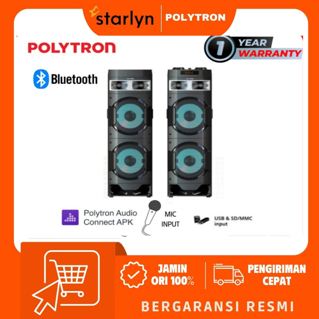 Jual Polytron Active Speaker Pas 10df28 Shopee Indonesia