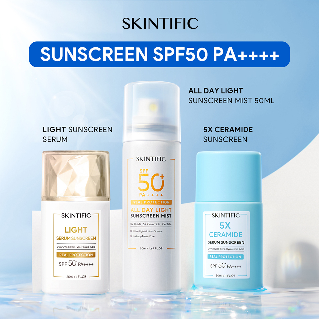 light sunscreen