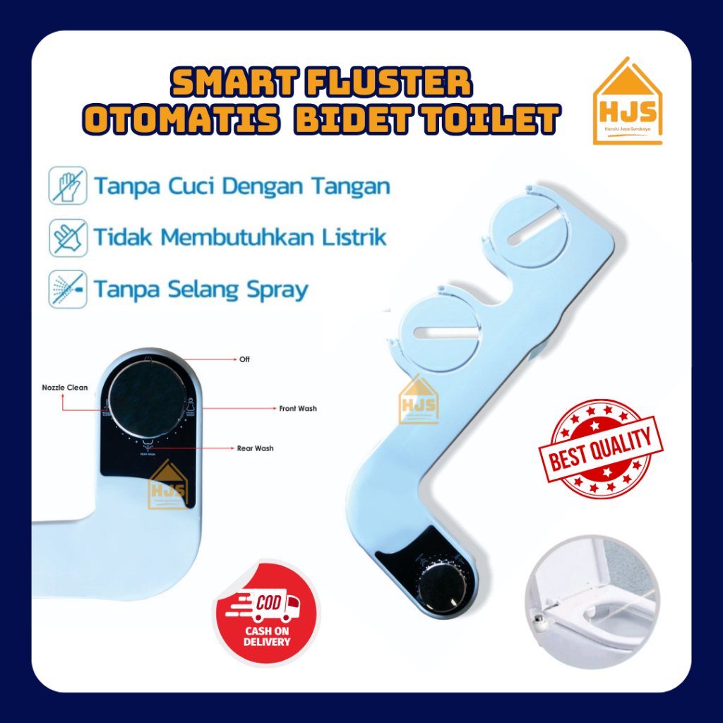 Jual Bidet Toilet Kamar Mandi Semprotan WC Duduk / Smart Flusher Toilet ...