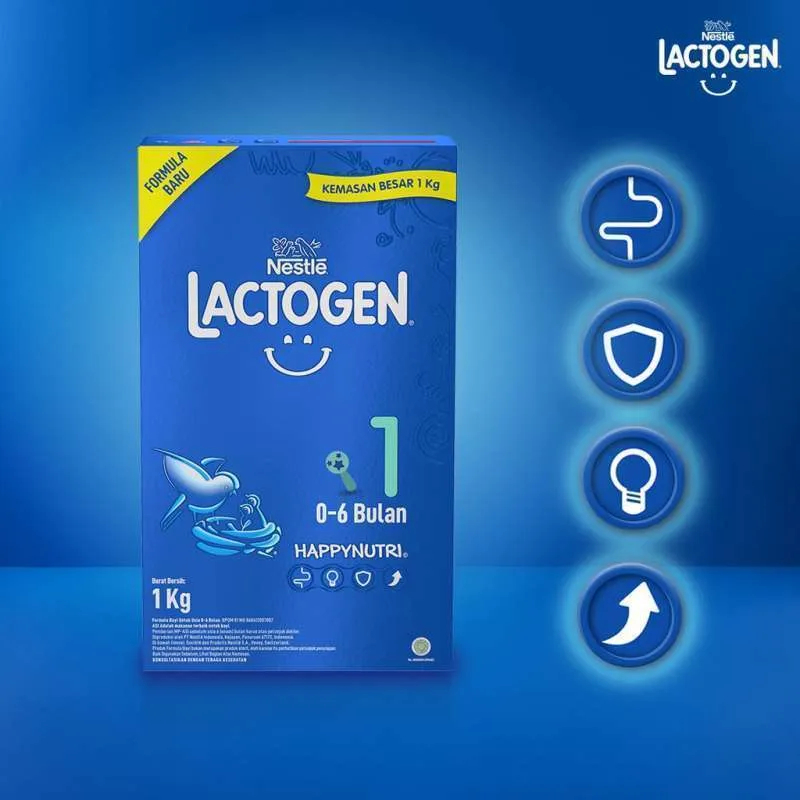 Jual LACTOGEN 1/2 1KG | Shopee Indonesia